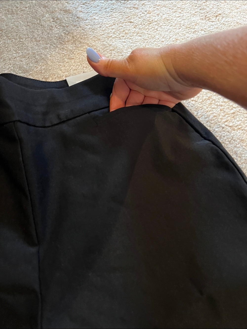 Chico's So Slimming Black Tailored Bermuda Shorts (Chicos 1.5) - Picture 2 of 6